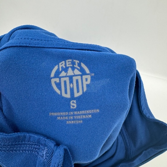 Rei 1/4 Zip Women Small Blue Long Sleeve Pullover Lightweight Outdoor Stretch - Picture 6 of 9